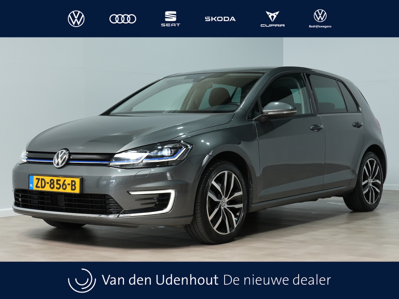 Volkswagen e-Golf - e-Golf | Warmtepomp | ACC | Camera | Stoelverw. 195 - AutoWereld.nl