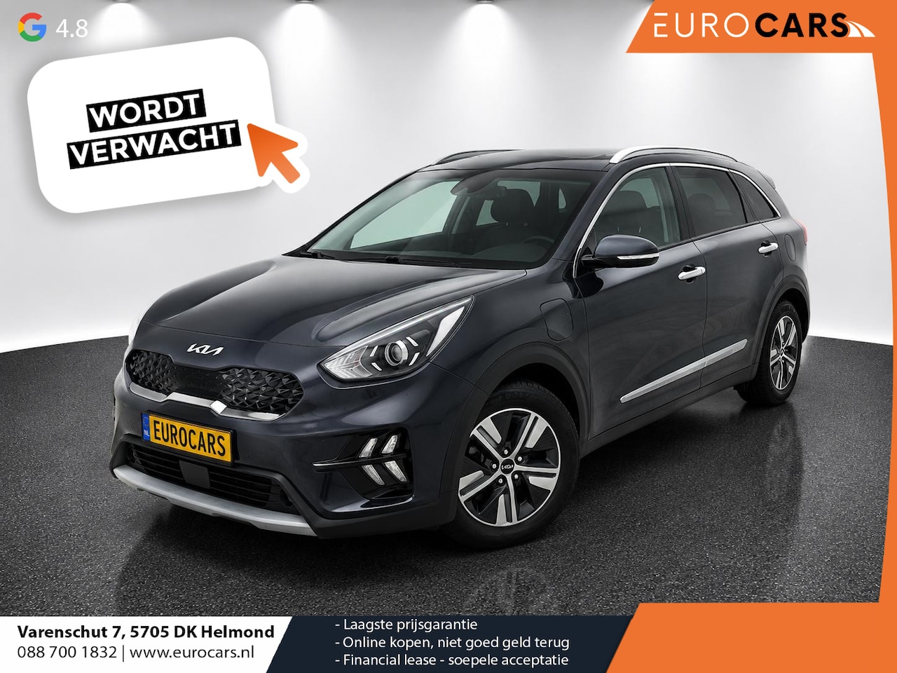 Kia Niro - 1.6 GDi PHEV Pulse Schuifdak Navigatie Apple Carplay Android Auto Camera Parkeersensoren a - AutoWereld.nl