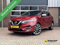 Nissan Qashqai - 1.3 DIG-T Tekna + Panodak Leer Navi 360 Camera Radar Cruise Control