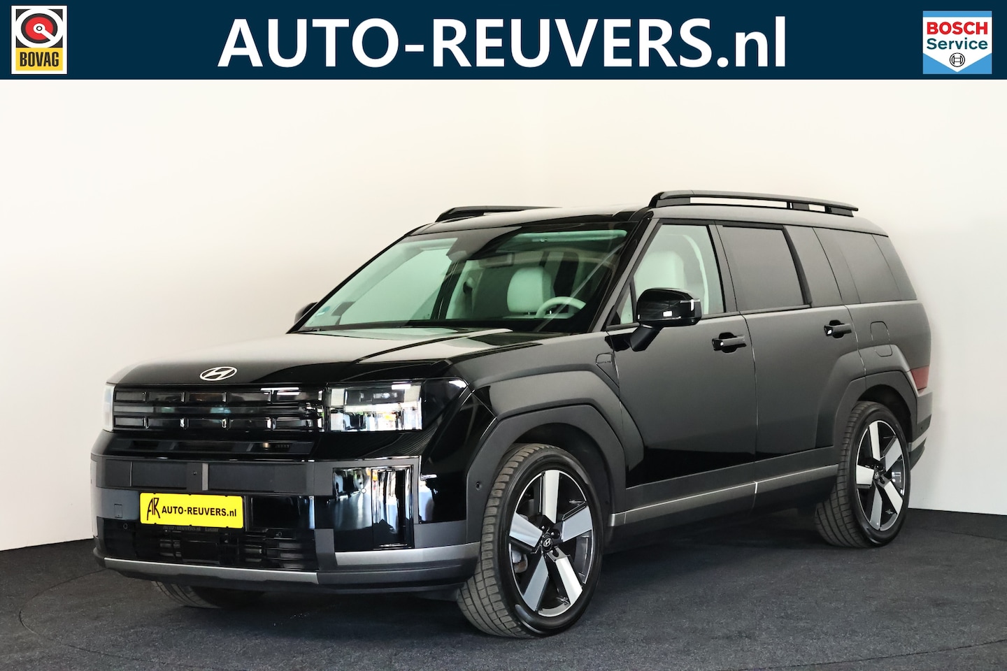 Hyundai Santa Fe - 1.6 T-GDI PHEV Signature 4WD ACC / BOSE / Leder / Allseason / HUD - AutoWereld.nl