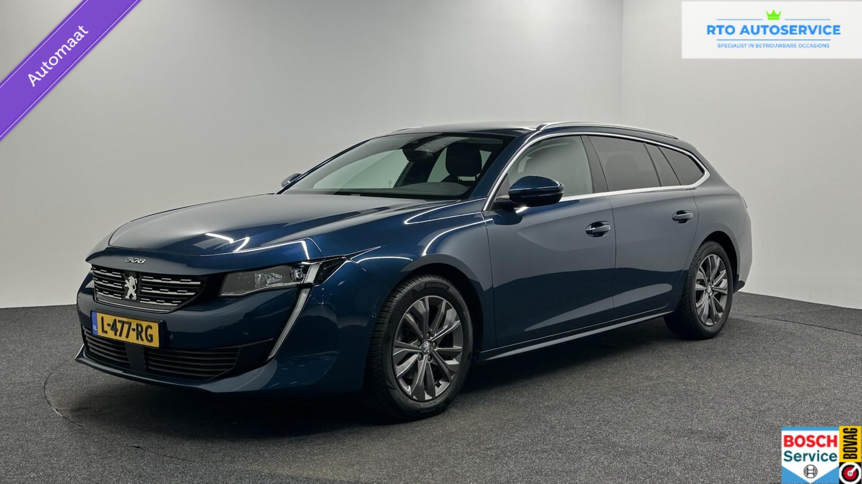 Peugeot 508 SW - 1.2 PureTech Blue Lease Allure CAMERA CARPLAY NAVI ADAPTIEF CRUISE. - AutoWereld.nl