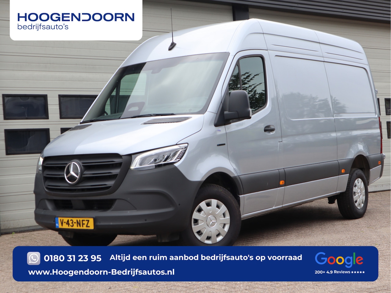 Mercedes-Benz eSprinter - 314 L2H2 Accu 56 kWh RWD WLPT 181 km - New Model - Snel laden - LED - Vol Opties - AutoWereld.nl