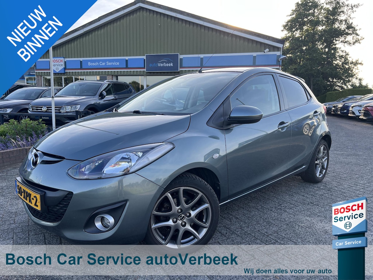 Mazda 2 - 1.3 Navigator GT | TomTom Navi | Bluetooth | Trekhaak | 16" GT wielen | Stoelverwarming | - AutoWereld.nl