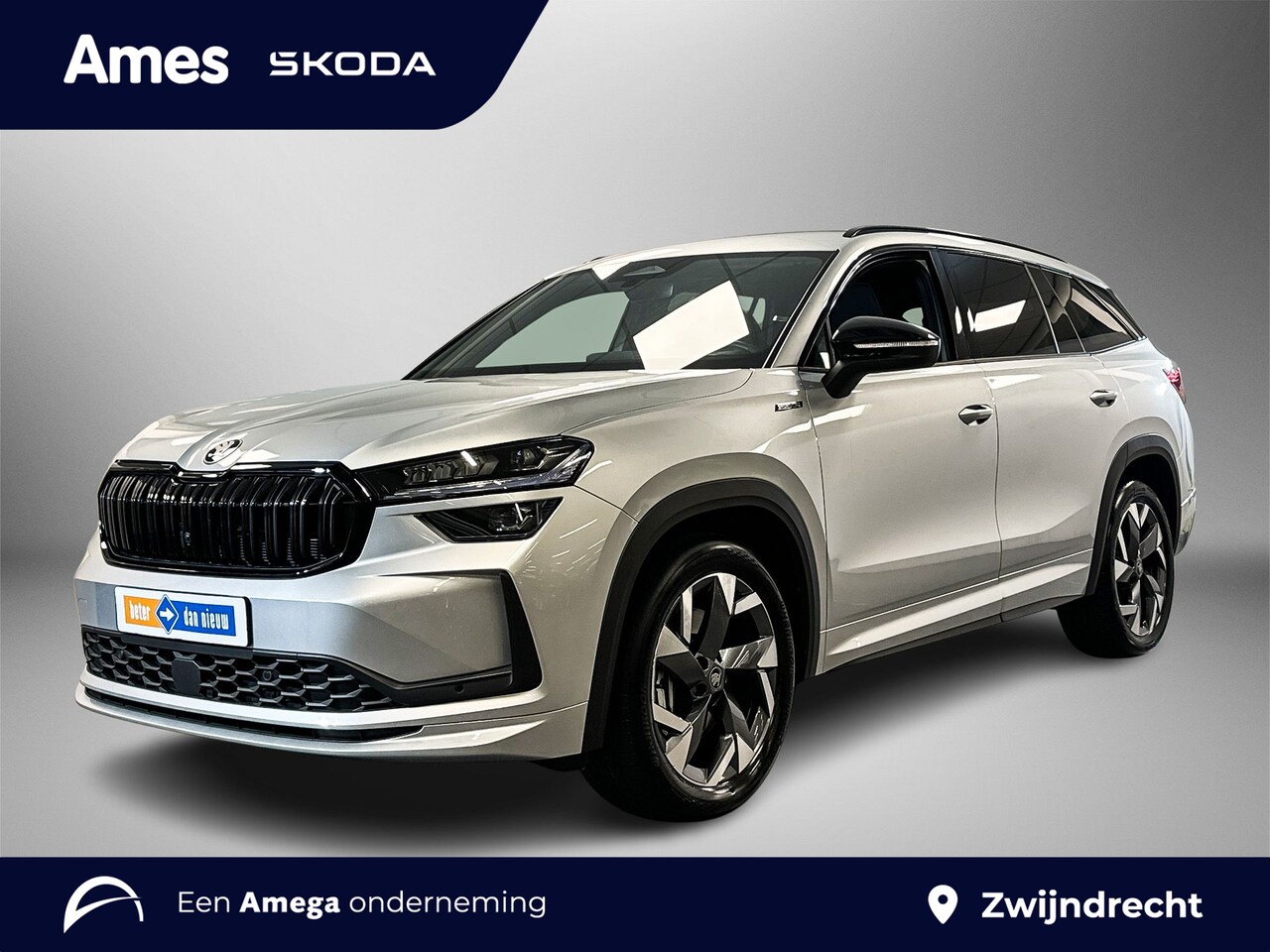 Skoda Kodiaq - 1.5 150pk TSI MHEV Sportline Business 7p Achteruitrijcamera | Adaptive Lane Assist | Derde - AutoWereld.nl