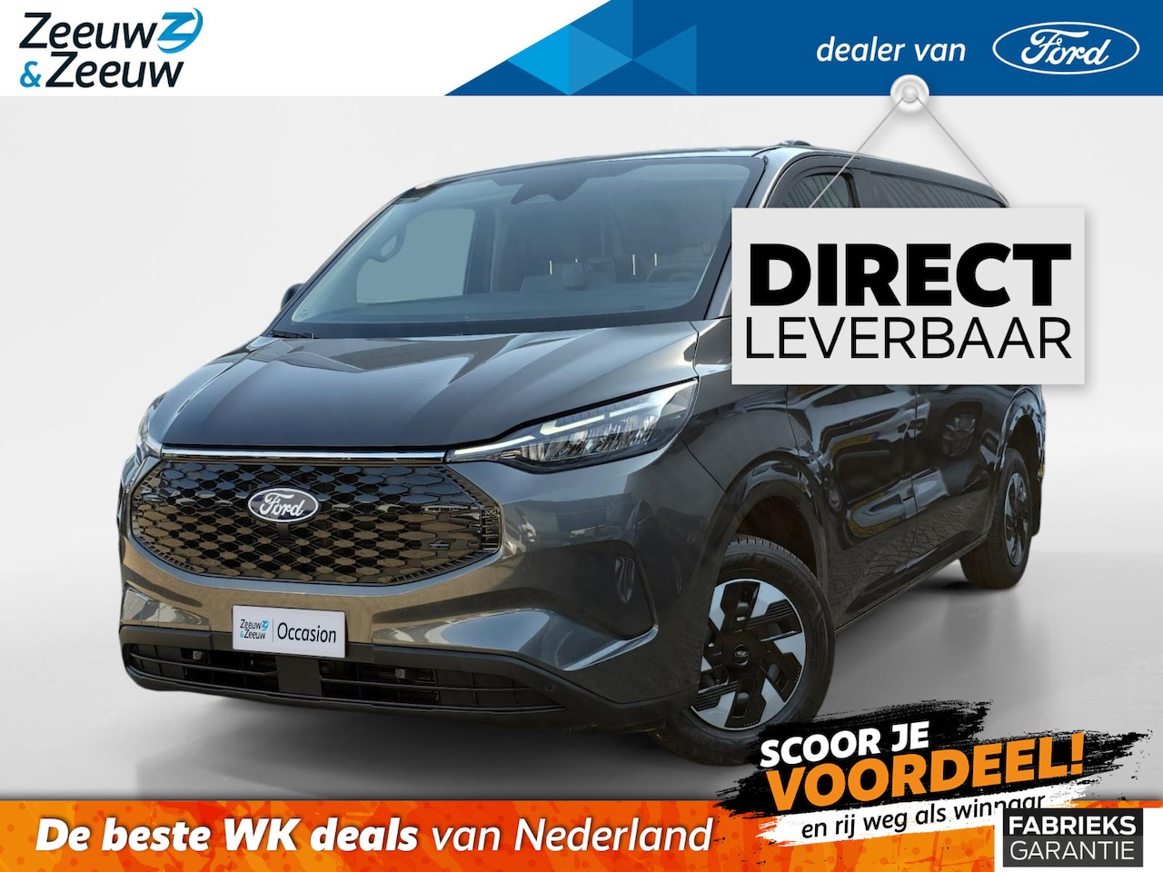 Ford E-Transit Cust. - 320 L1H1 Trend 71 kWh 218 PK| 330KM WLTP | DIRECT LEVERBAAR | NIEUW OP VOORRAAD | 3-ZITS | - AutoWereld.nl