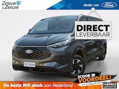 Ford E-Transit Cust. - 320 L1H1 Trend 71 kWh 218 PK| 330KM WLTP | DIRECT LEVERBAAR | NIEUW OP VOORRAAD | 3-ZITS |