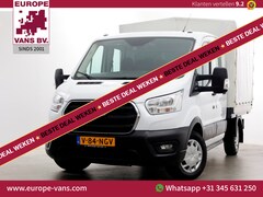 Ford Transit - 2.0 TDCI 130pk L2H1 Trend D.C. Open Laadbak met huif 05-2020