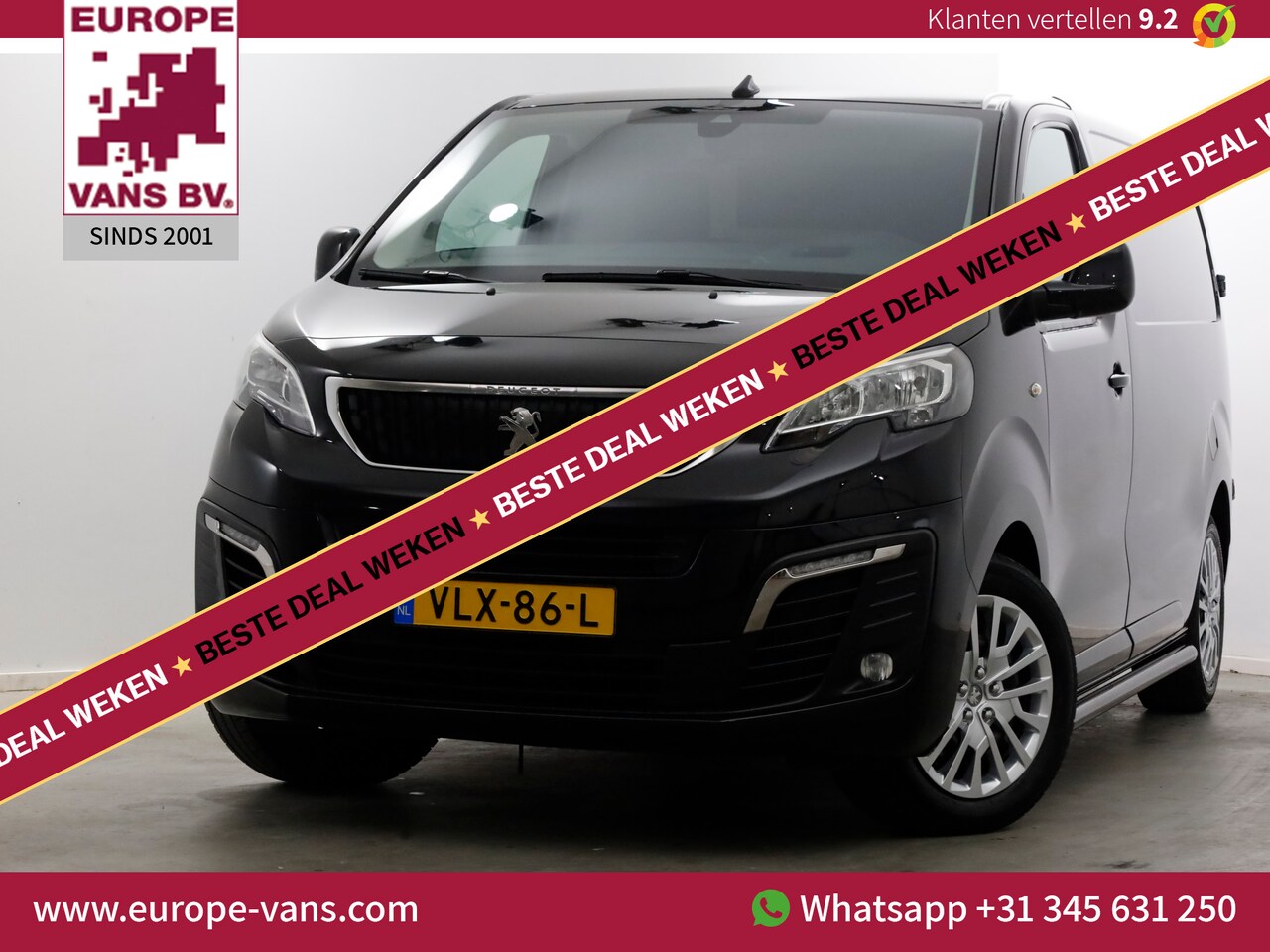 Peugeot Expert - 2.0 BlueHDI 180pk Automaat M Premium HUD/Navi/Camera 10-2021 - AutoWereld.nl