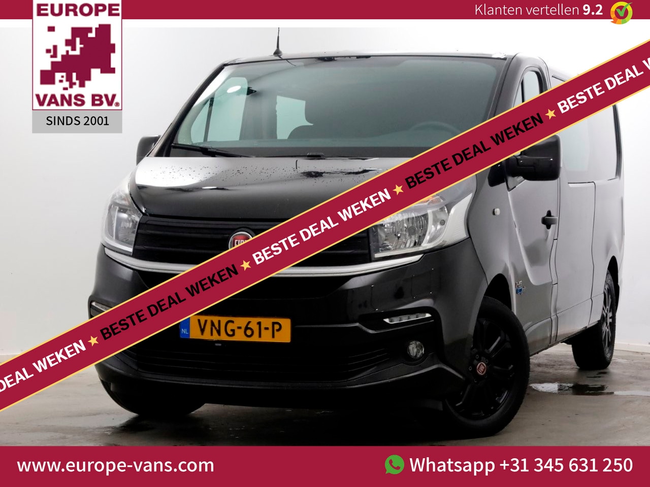 Fiat Talento - 2.0 MultiJet 145pk L2H1 D.C. Business Pro Airco/Navi 11-2021 - AutoWereld.nl