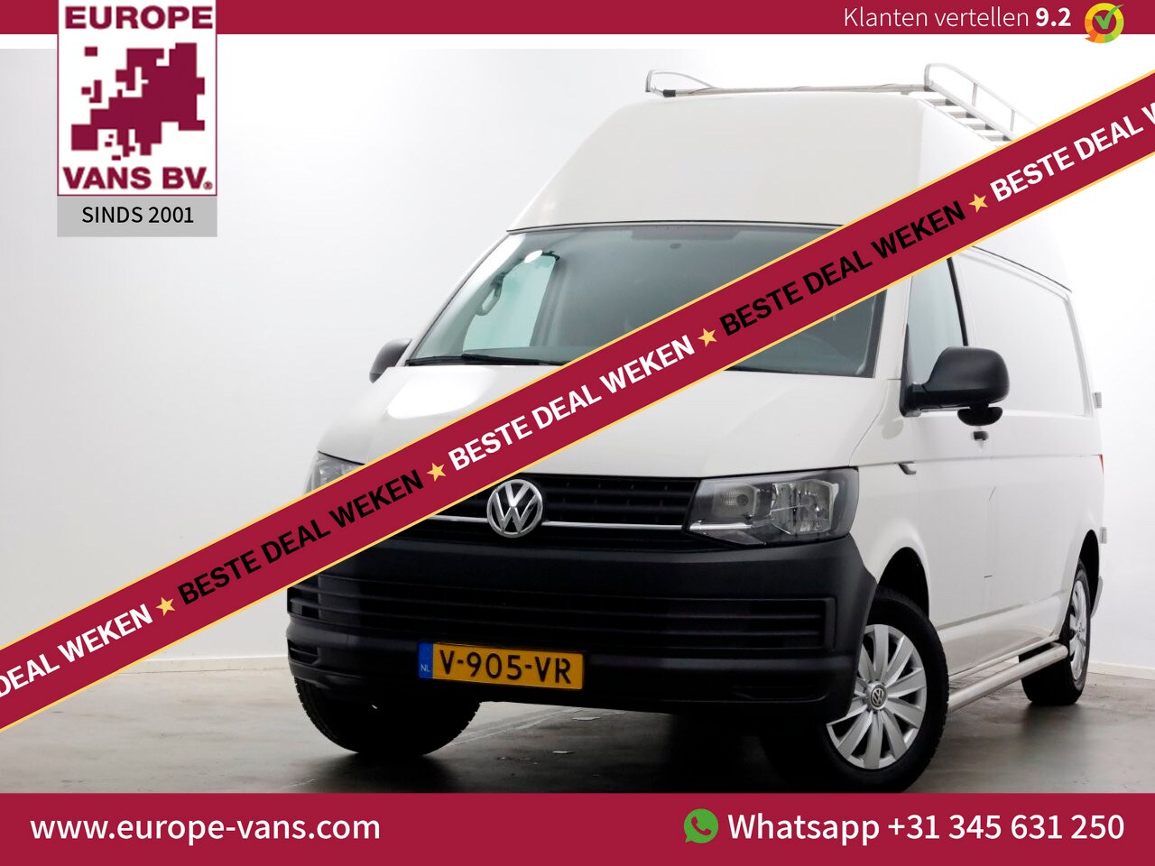 Volkswagen Transporter - 2.0 TSI 150pk Benzine L2H3 Airco/Camera/Camper? BPM-VRIJ 03-2019 - AutoWereld.nl