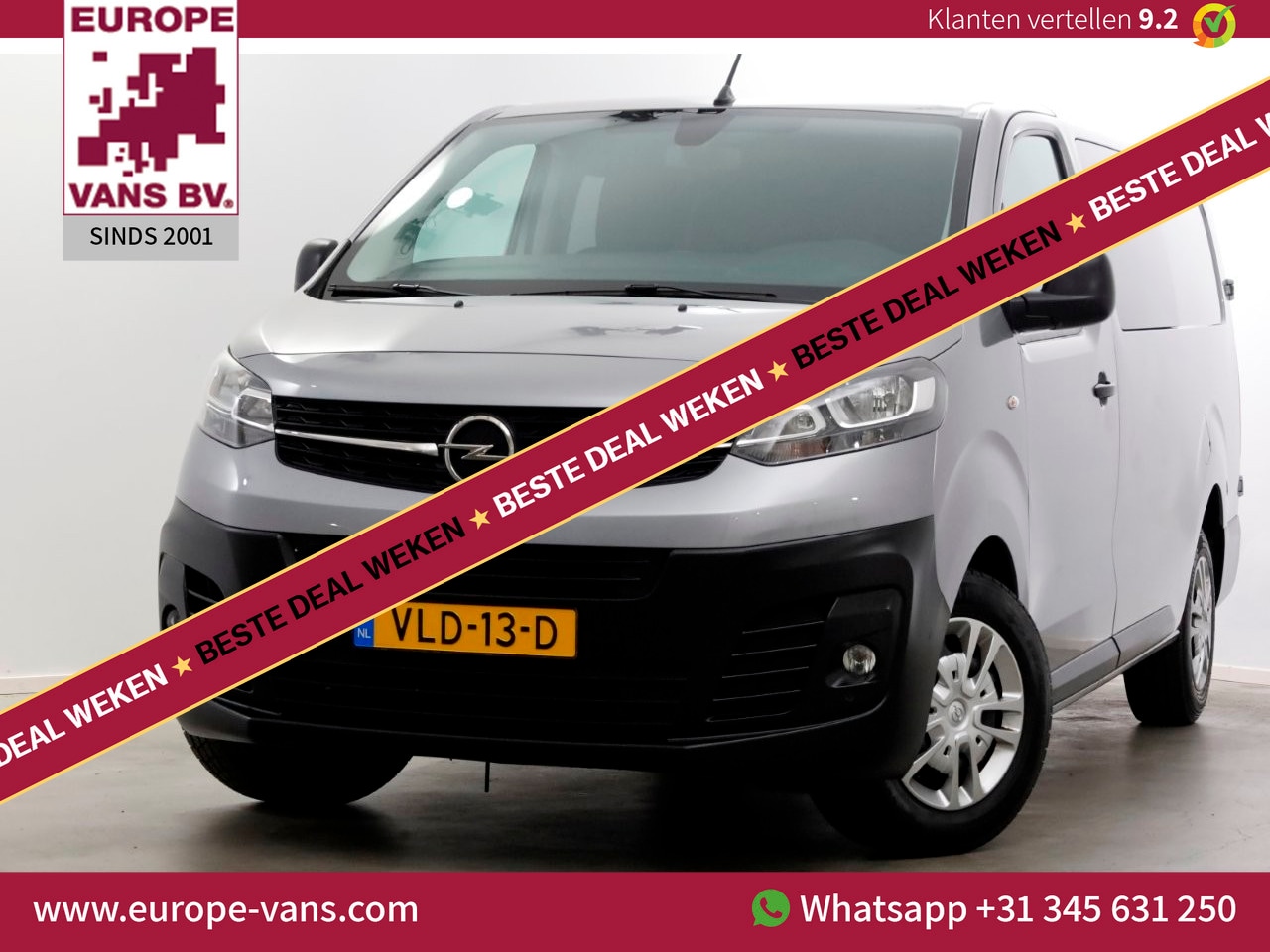 Opel Vivaro - 2.0 CDTI 122pk L3H1 D.C. Edition Airco/Navi/Camera 07-2021 - AutoWereld.nl