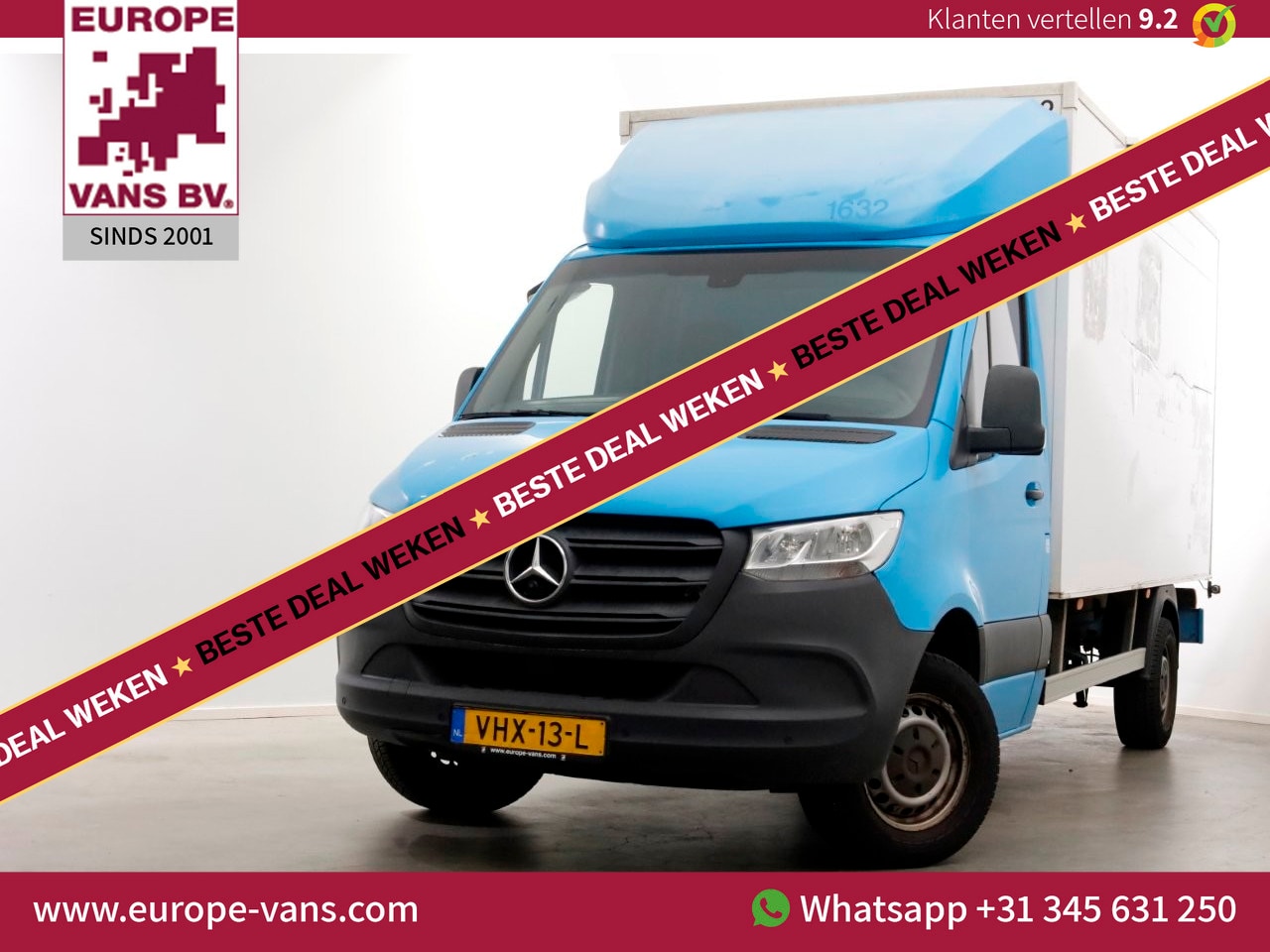 Mercedes-Benz Sprinter - 311 CDI 115pk E6 RWD Bakwagen met achterdeuren 2-Persoons 12-2020 - AutoWereld.nl