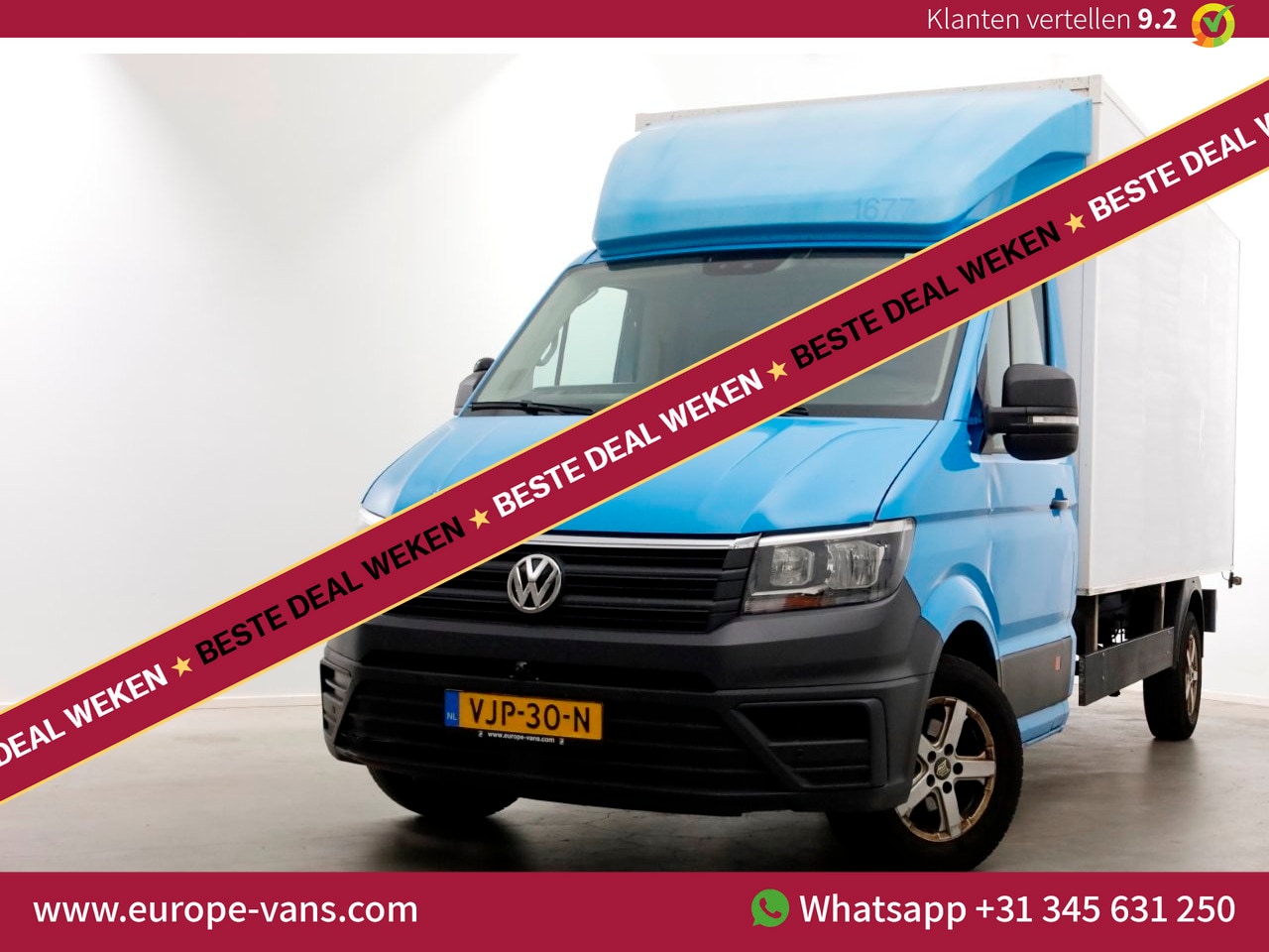 Volkswagen Crafter - 35 2.0 TDI E6 Bakwagen met achterdeuren 2-Persoons 03-2021 - AutoWereld.nl