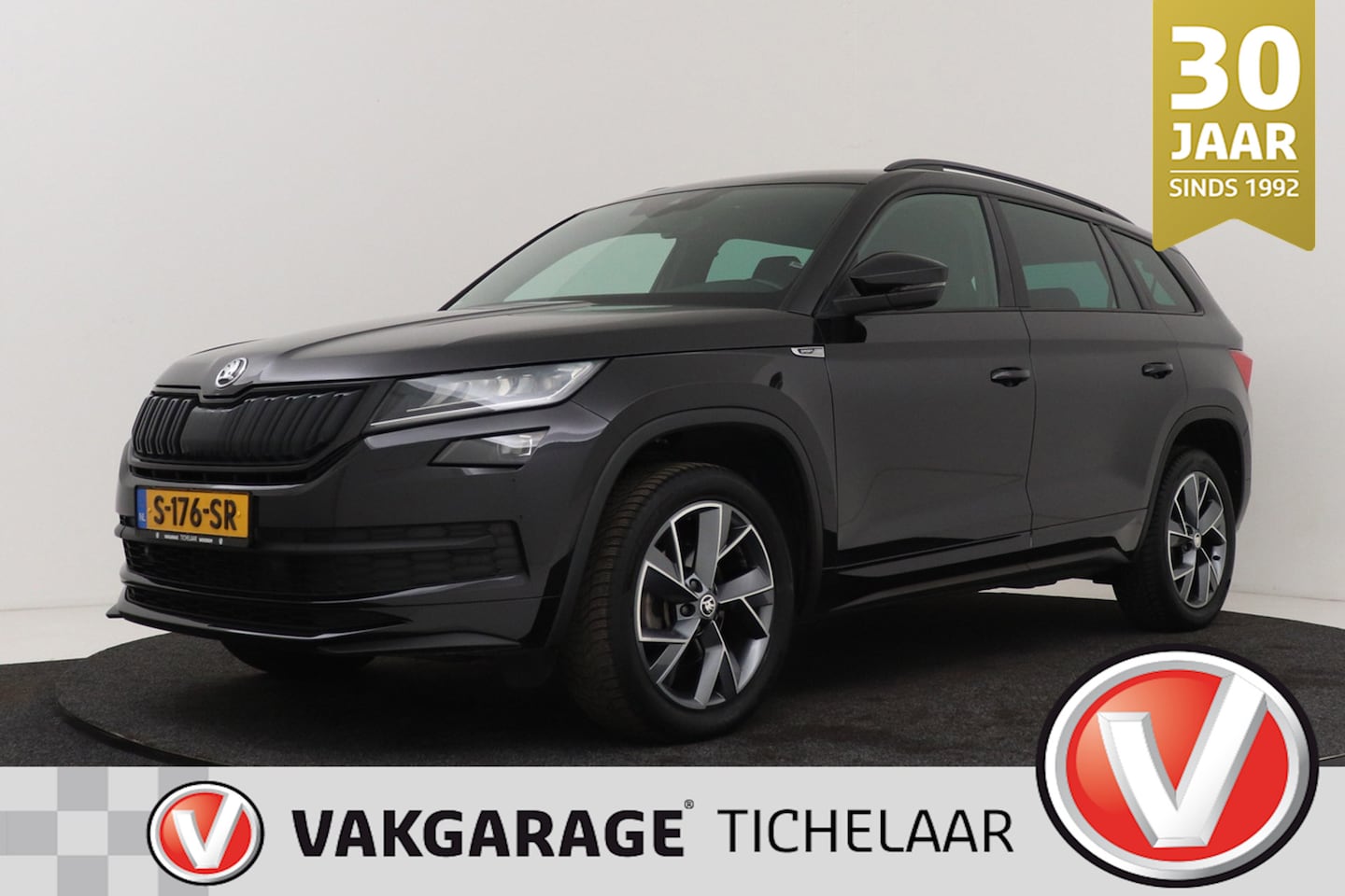 Skoda Kodiaq - 1.5 TSI Sportline 7p. | Trekhaak | Vitual Cockpit | CarPlay | Navi | PDC | Climate | Stoel - AutoWereld.nl