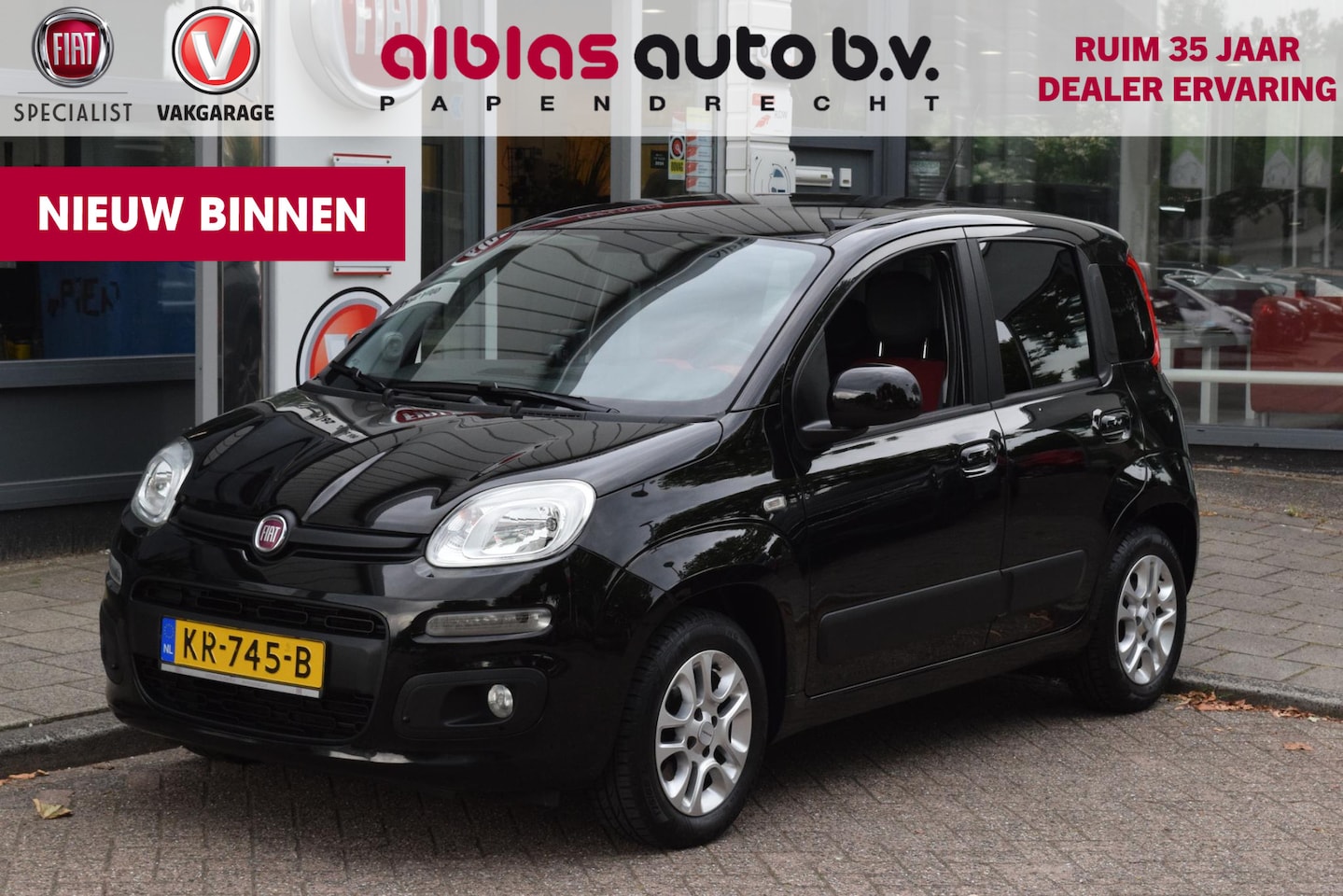 Fiat Panda - 1.2 Lounge|Dealeronderhouden!! - AutoWereld.nl