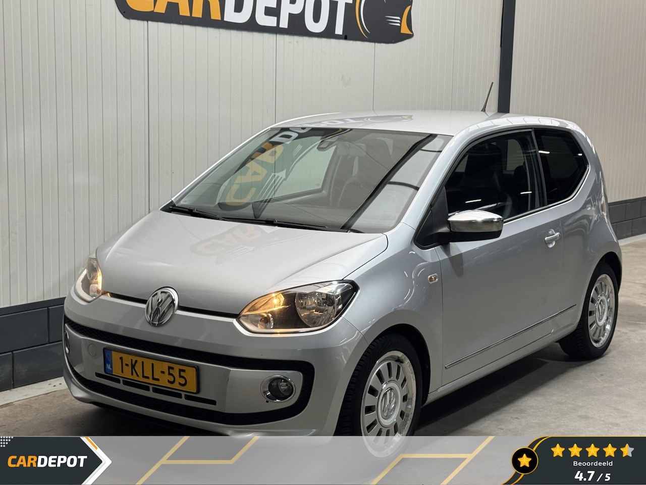 Volkswagen Up! - 1.0 high up! Zeer Netjes Airco 4 Deurs Vol Jaar APK - AutoWereld.nl