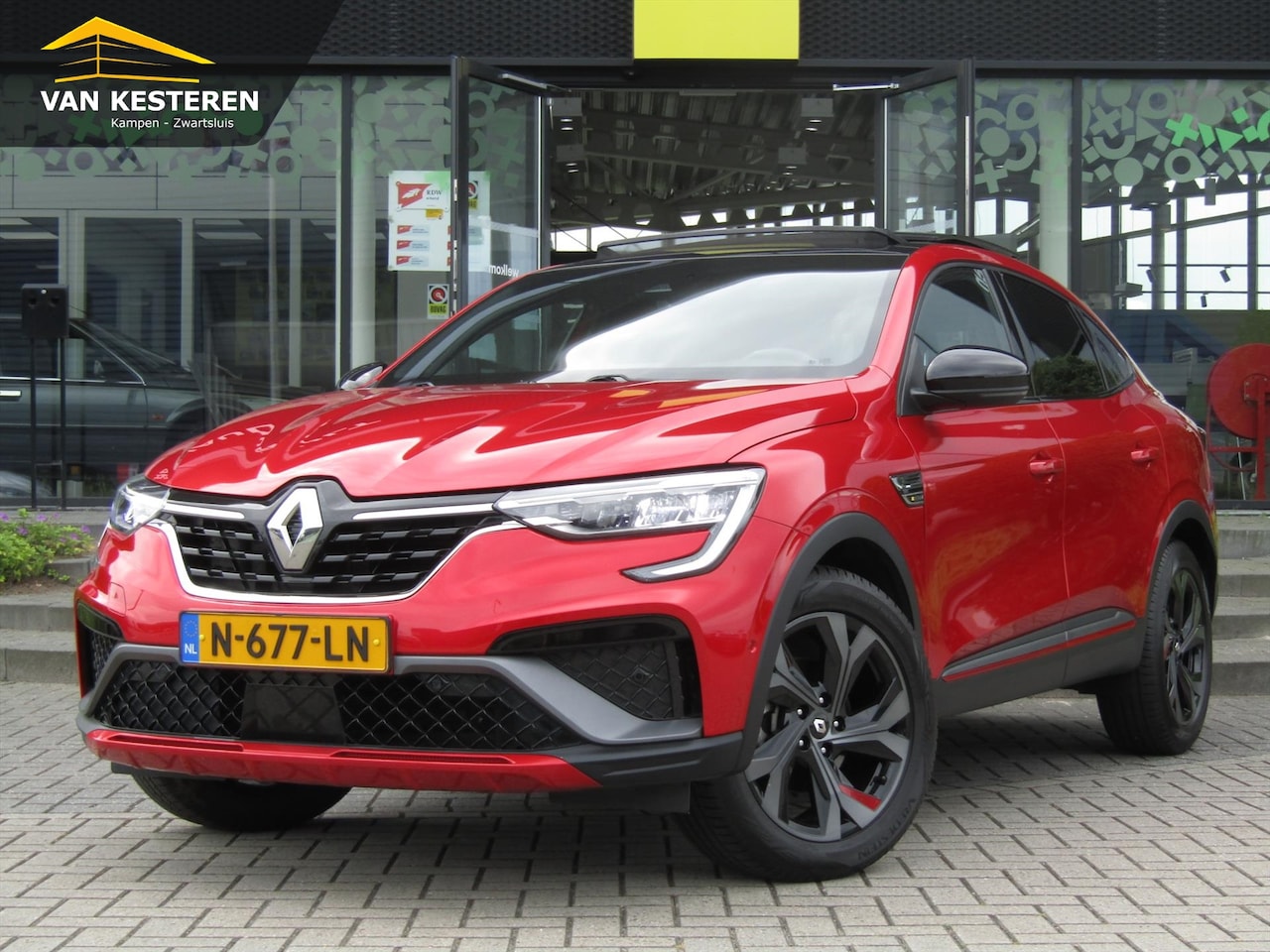Renault Arkana - RS LIne Full Hybrid 145 Trekhaak / Schuif-Kanteldak / All Seasonbanden / Achterspoiler - AutoWereld.nl