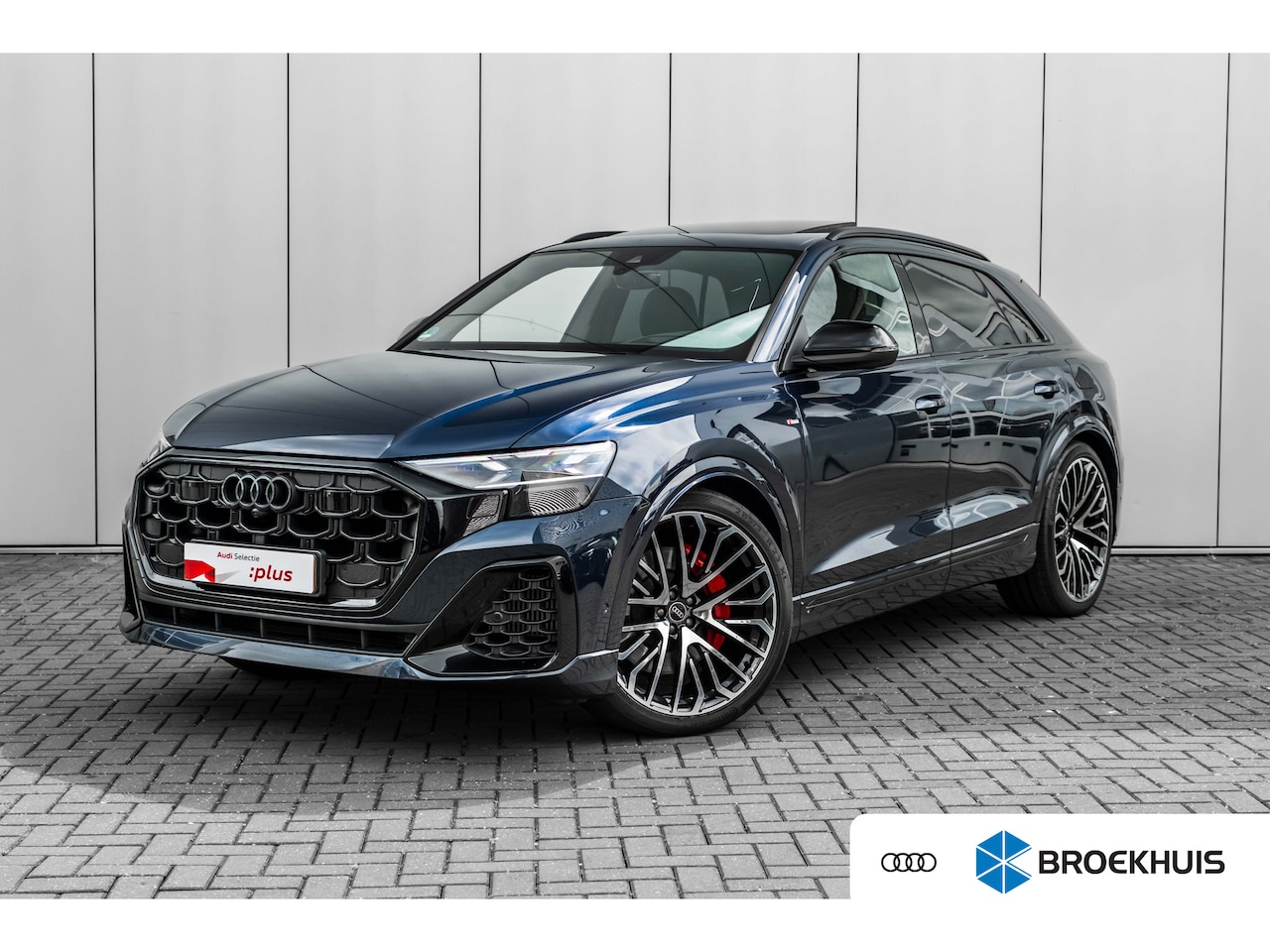Audi Q8 - 55 TFSI e quattro Pro Line S 394PK | Trekhaak | 4-wiel Besturing | Panorama Dak | B&O Audi - AutoWereld.nl