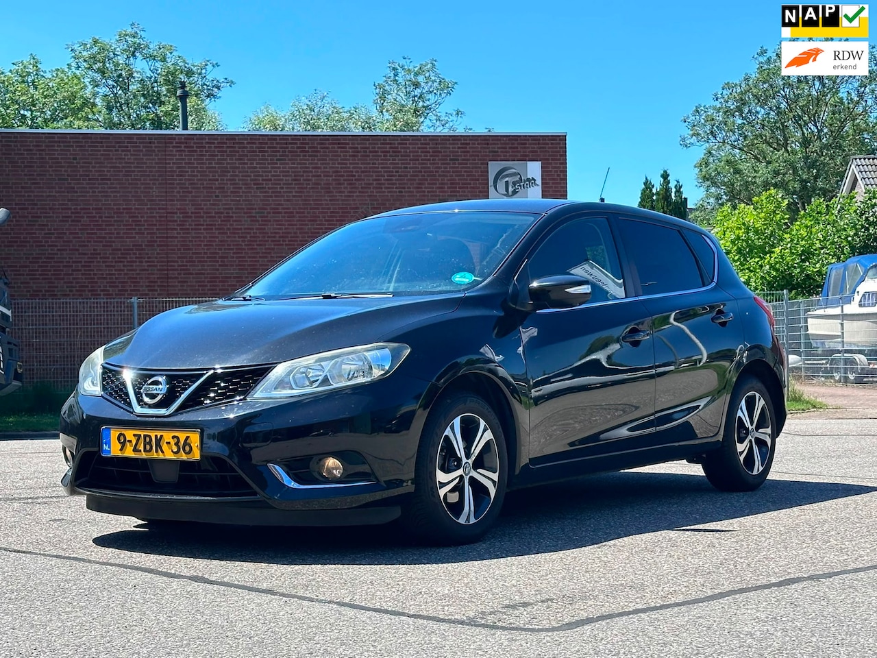 Nissan Pulsar - 1.2 DIG-T Business Edition 360 Camera*Navigatie*Trekhaak*NAP*Cruise*Clima*LM velgen*Dealer - AutoWereld.nl