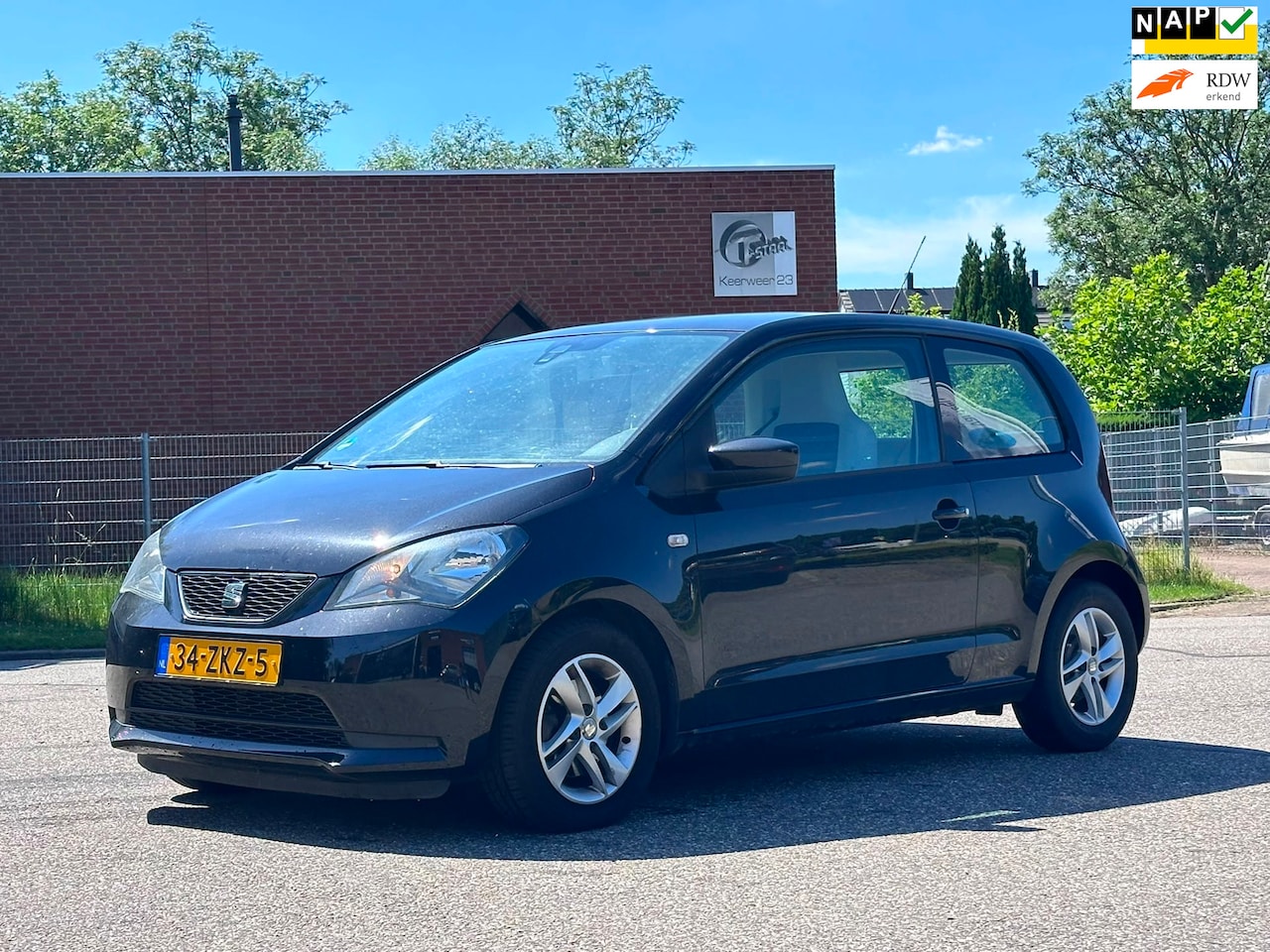 SEAT Mii - 1.0 Style Chic Navigatie*Airco*LM velgen*NAP*Dealer onderhouden*2e eigenaar* - AutoWereld.nl