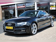 Audi A5 Cabriolet - 2.0 TFSI quattro Pro Line S Cabrio, Automaat, Leder, Navi, Dealer onderhouden