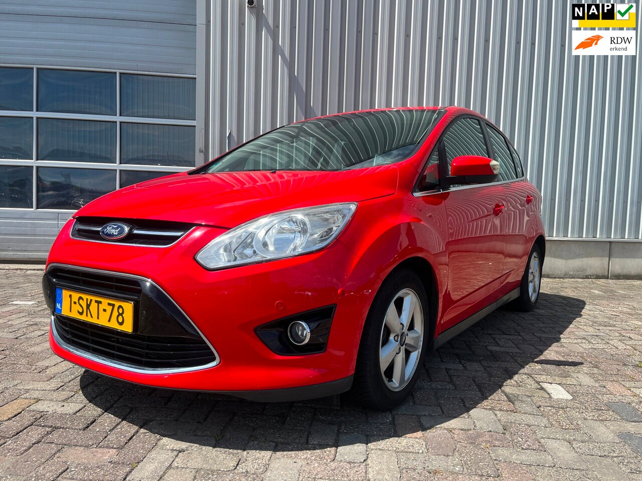 Ford C-Max - 1.0 Lease Titanium - Start niet - Koppakking - Schade - AutoWereld.nl