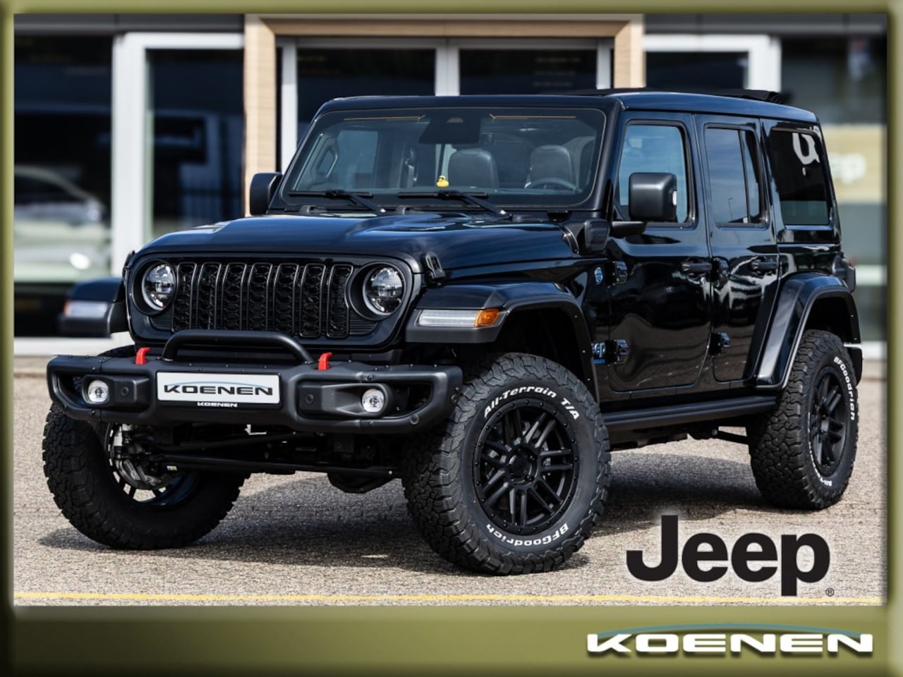 Jeep Wrangler - 4xE Sahara 4wd Auto. 20 LM / SKY ONE SOFTTOP / 2500 KG Trekgewicht - AutoWereld.nl