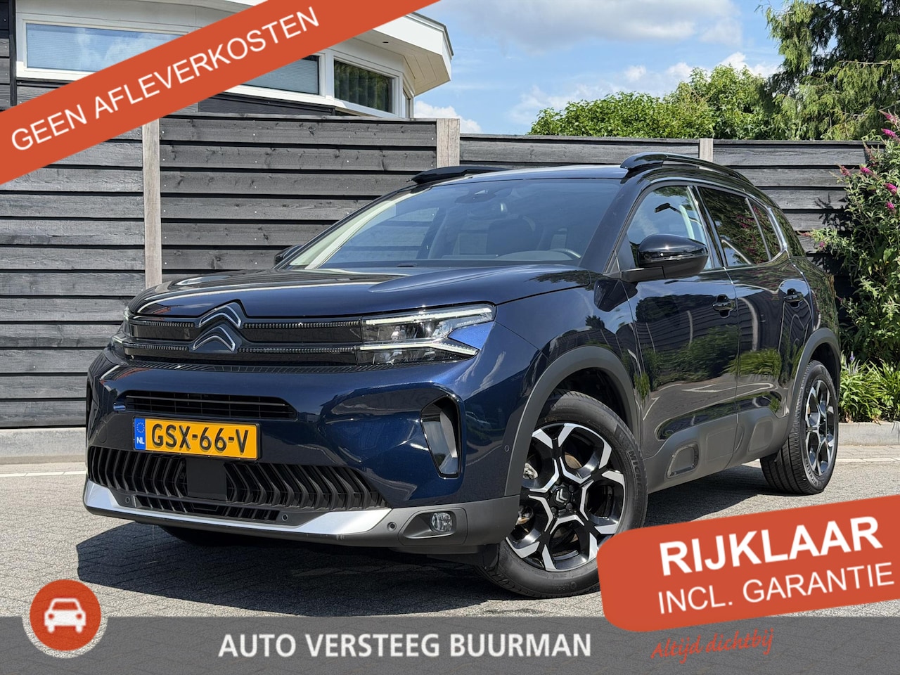 Citroën C5 Aircross - Max 1.2 Hybrid 136PK e-DCS6 Automaat Navigatie, Achteruitrijcamera, Keyless, Stoelverwarmi - AutoWereld.nl