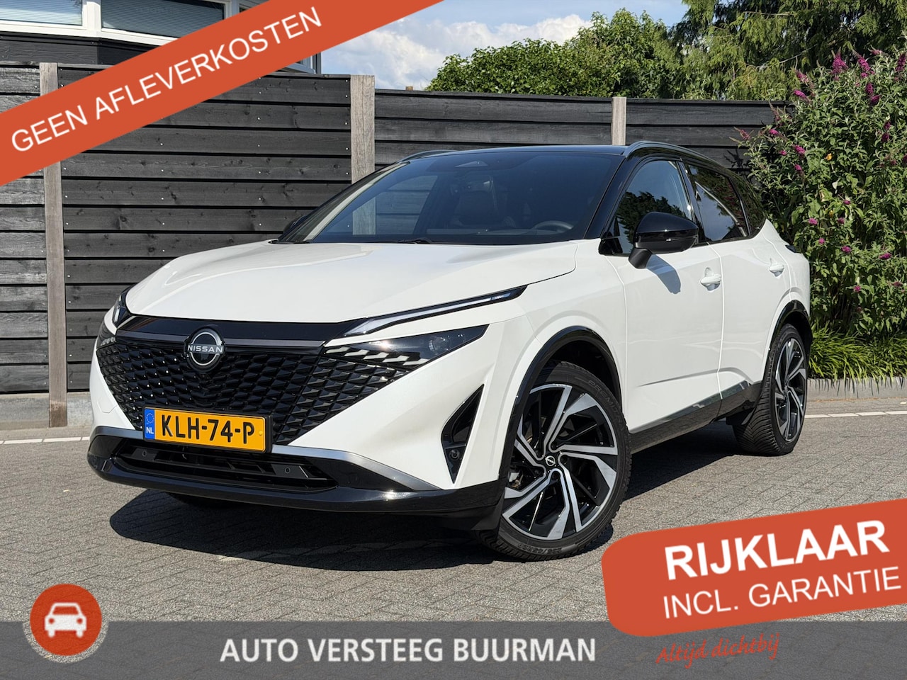Nissan Qashqai - Tekna Plus 1.3 MHEV 158PK Xtronic Automaat Navigatie, Rondomzichtcamera, Keyless, Panorama - AutoWereld.nl