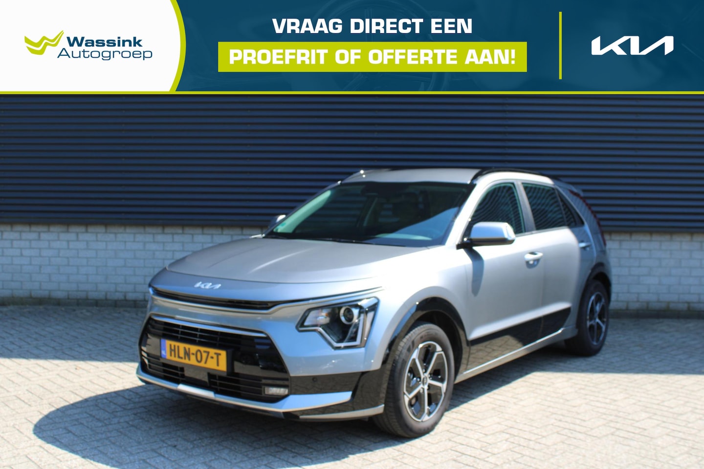 Kia Niro - 1.6 GDi Hybrid DynamicLine | Trekhaak | Adaptive Cruise Control | Navigatie | Apple Carpla - AutoWereld.nl
