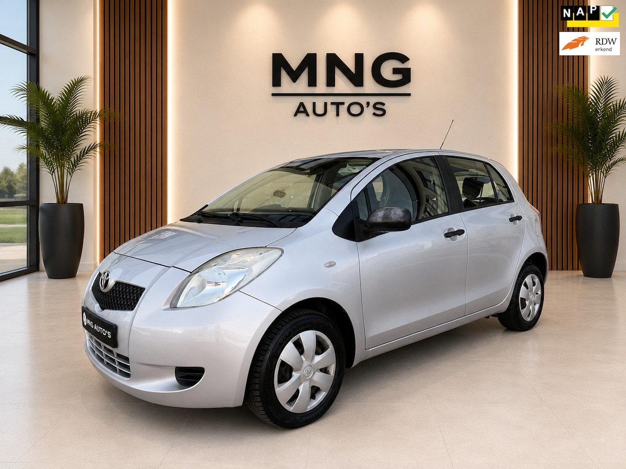 Toyota Yaris - 1.0 VVTi +|AIRCO|ELEK.RAMEN|5 DEURS|TOPSTAAT - AutoWereld.nl