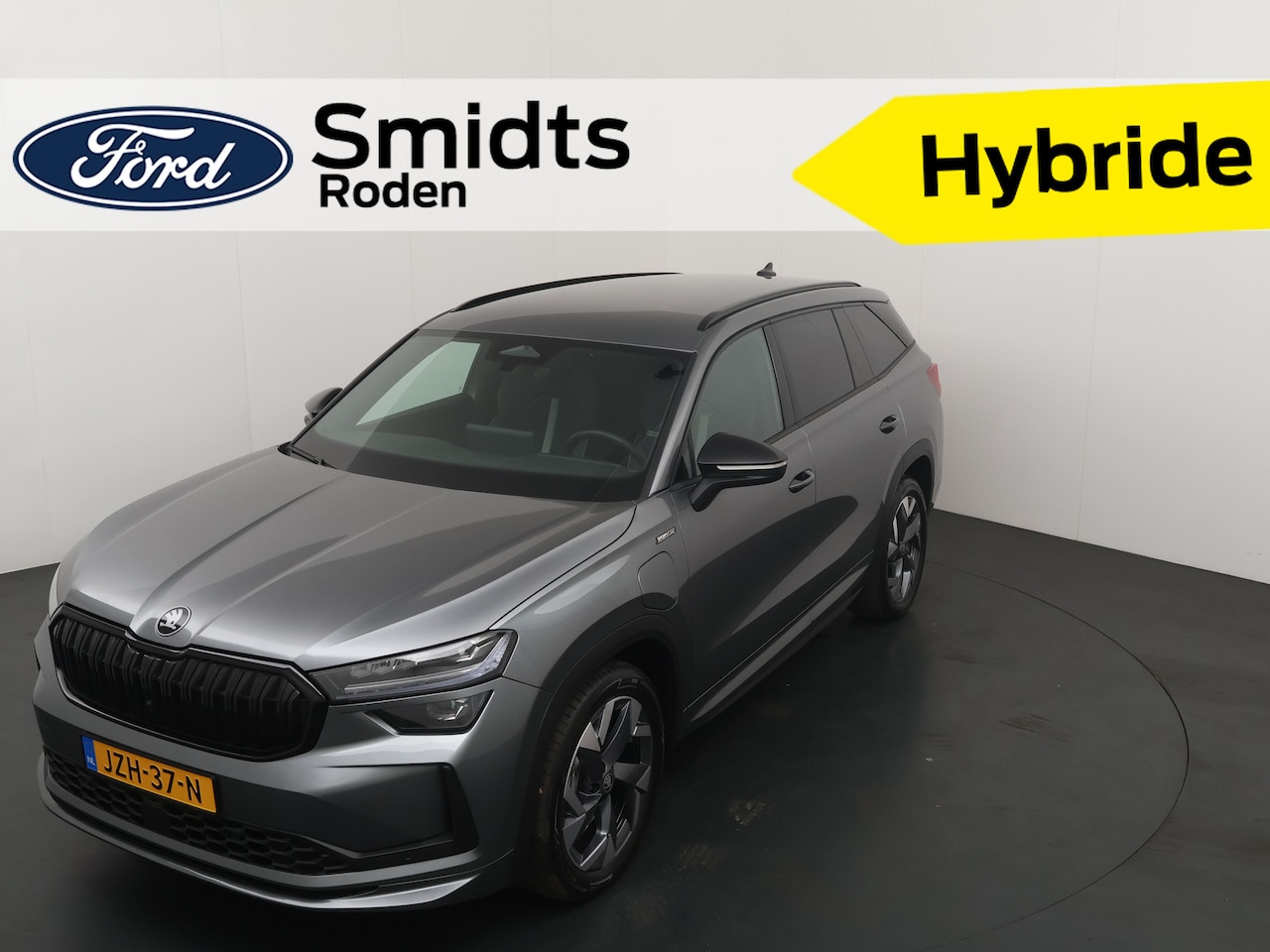 Skoda Kodiaq - 1.5 TSI PHEV 204 pk Sportline | Stoelverw. | Stuurverw. | El. a. klep | El. verst. stoel + - AutoWereld.nl