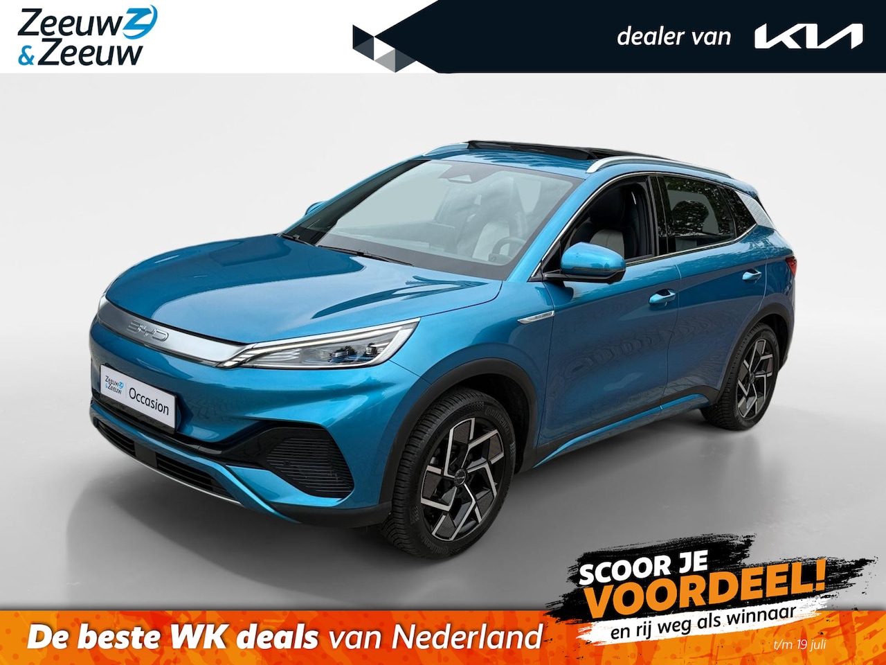 BYD Atto 3 - Comfort 60 kWh Schuifdak | 360 Camera | Leder interieur | ACC | Dode hoek detectie - AutoWereld.nl