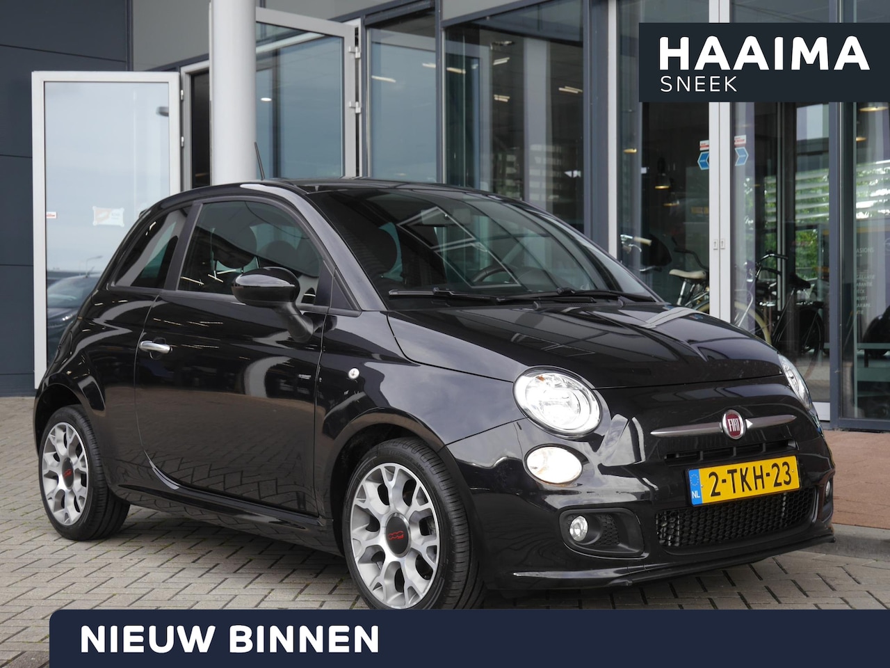 Fiat 500 - 0.9 TwinAir 500S | Airco | Getint glas | Lichtmetalen velgen | Sport stoelen | Weinig KM! - AutoWereld.nl