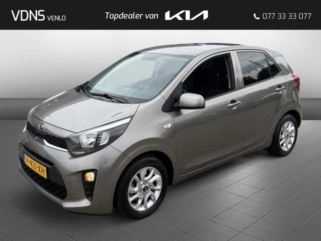 Kia Picanto - 1.0 MPi DynamicLine NAVIGATIE -CAMERA - CRUISE CONTROL - AutoWereld.nl
