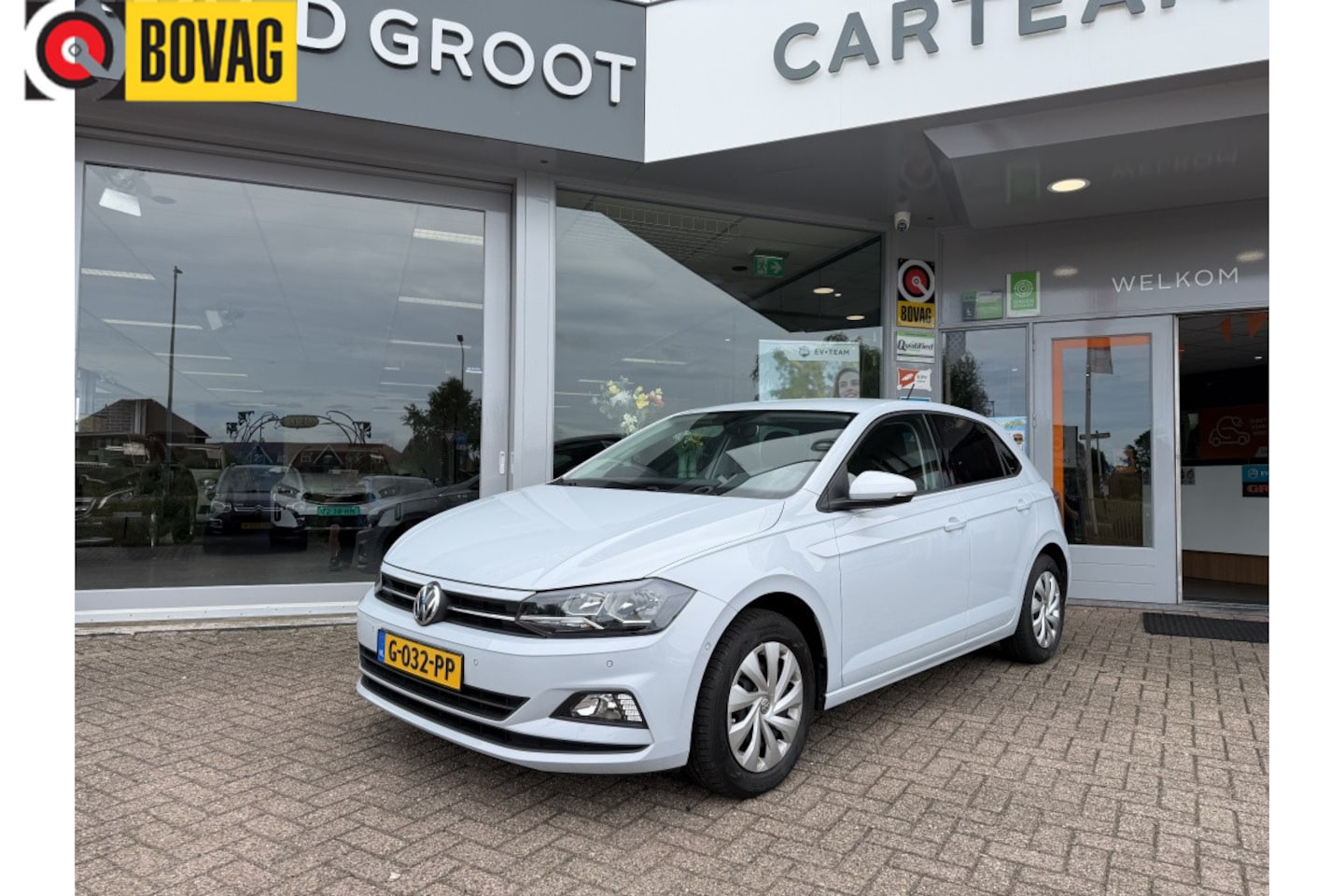 Volkswagen Polo - | Airco | Carplay | ACC | PDC 1.0 TSI Comf.l. Bus. - AutoWereld.nl