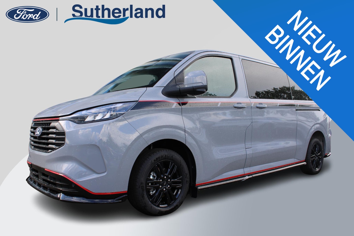 Ford Transit Custom - 320 2.5 PHEV L2H1 Grey Platinum DC | Ruime Voorraad! | Dubbele Cabine Of Gesloten Bestel | - AutoWereld.nl