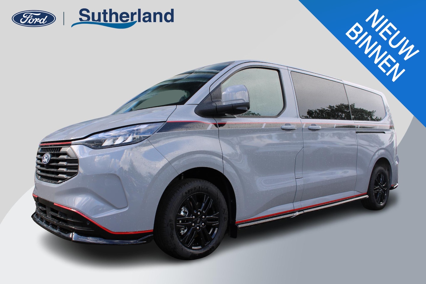 Ford Transit Custom - 320 2.5 PHEV L2H1 Grey Platinum DC | Ruime Voorraad! | Dubbele Cabine Of Gesloten Bestel | - AutoWereld.nl