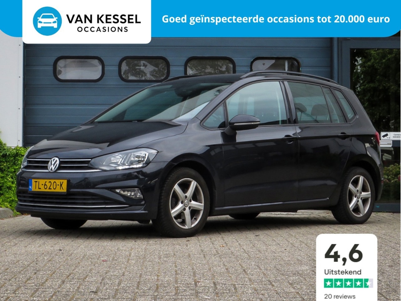 Volkswagen Golf Sportsvan - 1.0 TSI Comfortline | Full option - AutoWereld.nl