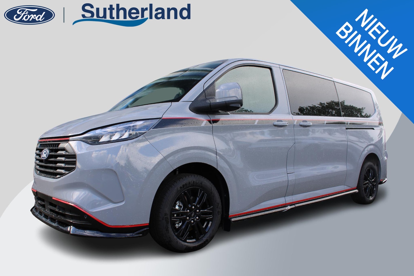 Ford Transit Custom - 320 2.5 PHEV L2H1 Grey Platinum DC | Ruime Voorraad! | Dubbele Cabine Of Gesloten Bestel | - AutoWereld.nl