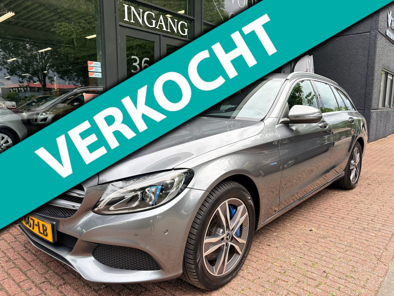 Mercedes-Benz C-klasse Estate - 350e Lease Edition Luchtvering/Navi/Leder/Cruise - AutoWereld.nl