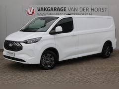 Ford Transit Custom - E-Transit ELEKTRISCH 320 L2H1 Limited 65 kWh. Meerprijs 17" lichtmetalen wielen €. 1.500,