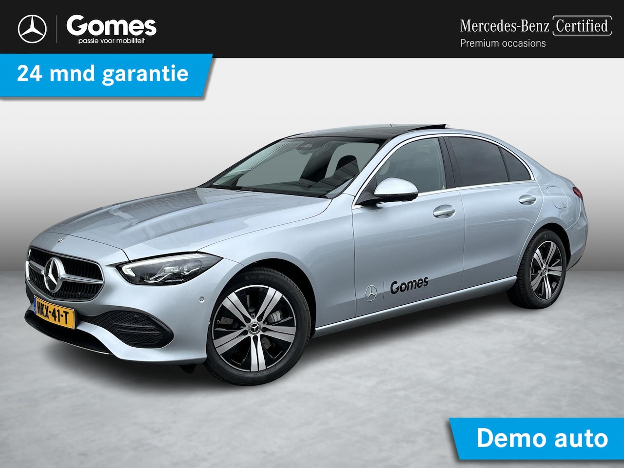 Mercedes-Benz C-klasse - 300 e Business Line | Panoramadak | Donkergetint Glas Achter | Apple CarPlay | Android Aut - AutoWereld.nl