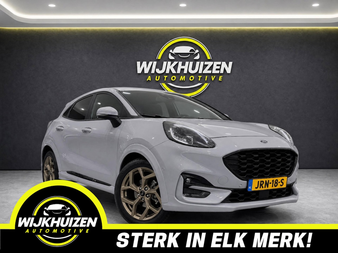 Ford Puma - 1.0 EcoBoost Hybrid ST-Line X Gold Edition met Leder !!! Camera !!! Uniek !!! - AutoWereld.nl