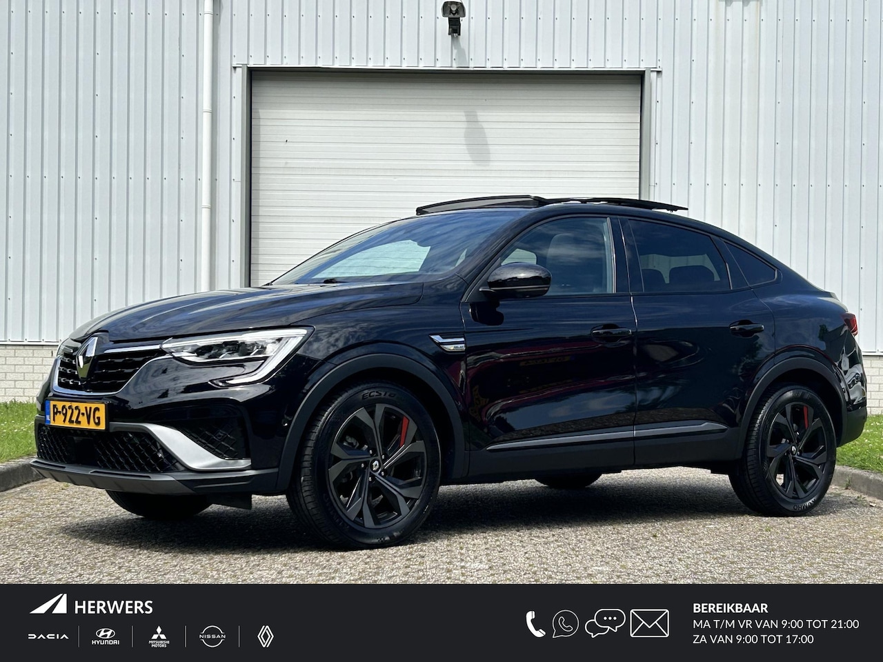 Renault Arkana - 1.6 E-Tech Hybrid 145 R.S. Line / Schuif- en Kantel Dak / Adaptief Cruise Control / Dealer - AutoWereld.nl