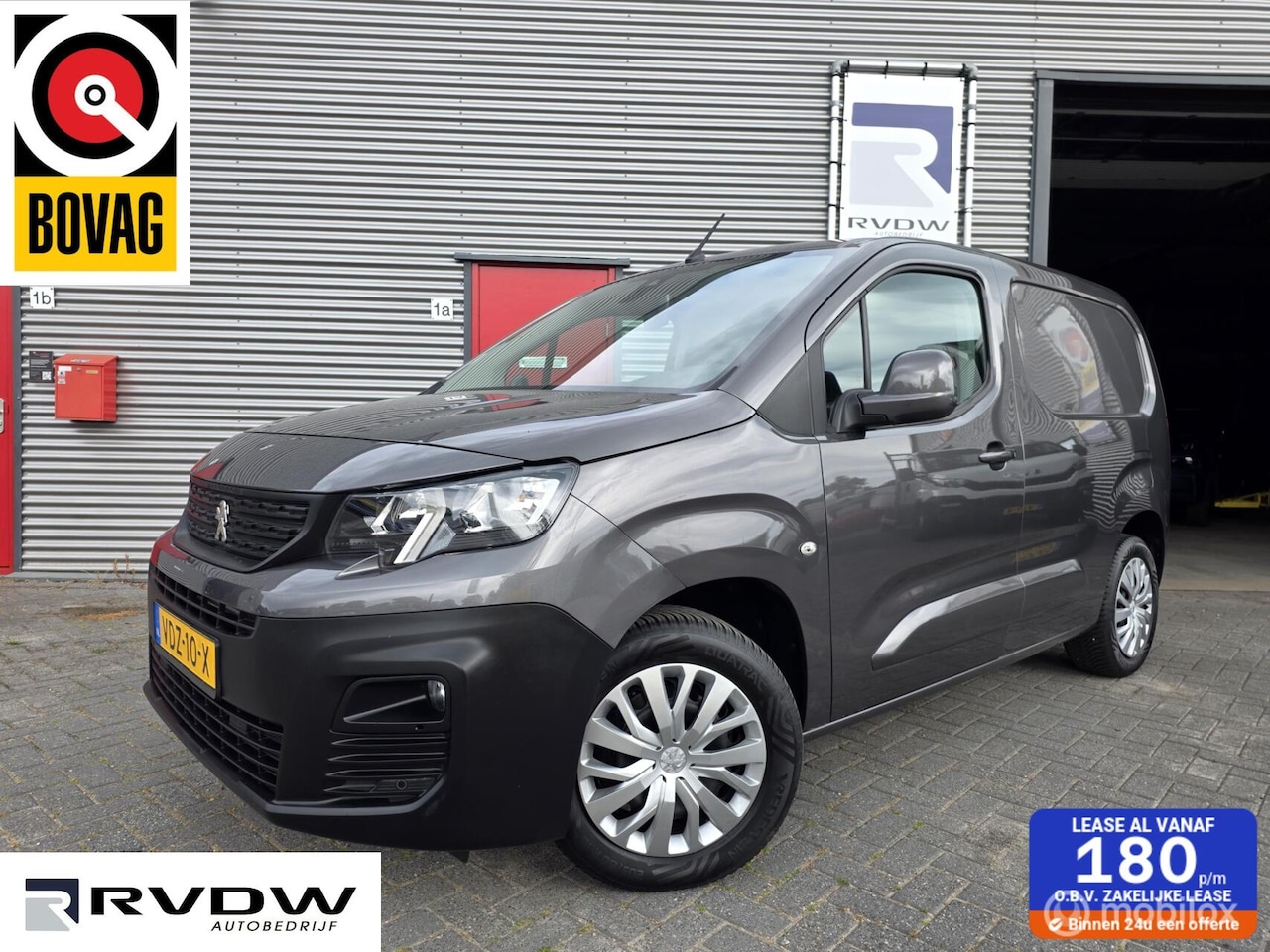 Peugeot Partner - bestel 1.5 BlueHDI Asphalt✅AUTOMAAT✅ - AutoWereld.nl