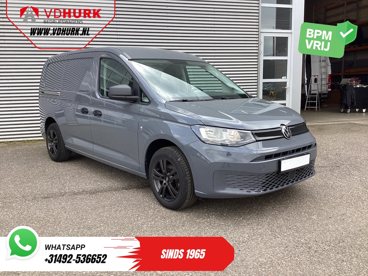 Volkswagen Caddy Cargo Maxi - 2.0 TDI 125 pk DSG Aut. Carplay/ Airco/ Cruise/ 16”LMV/ PDC - AutoWereld.nl