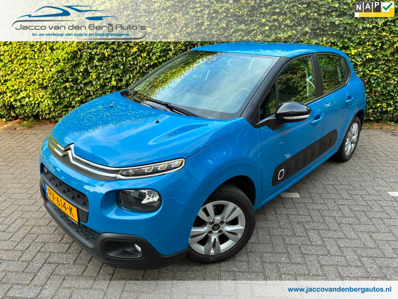 Citroën C3 - 1.2 PureTech Feel I Carplay I Navigatie - AutoWereld.nl