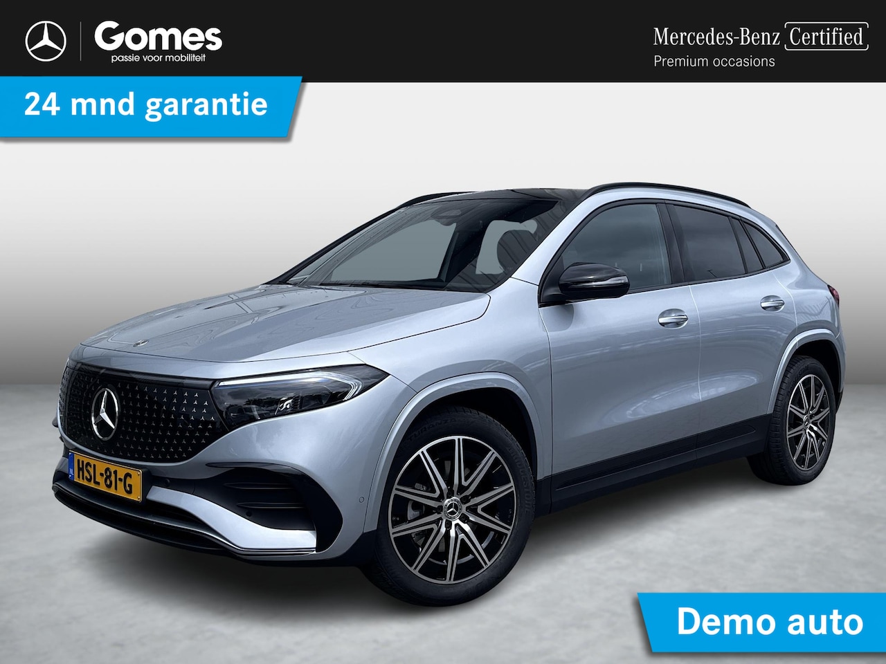 Mercedes-Benz EQA - 250+ AMG | Night Pakket | Panoramadak | Trekhaak | Dodehoekassistent | Apple CarPlay | And - AutoWereld.nl