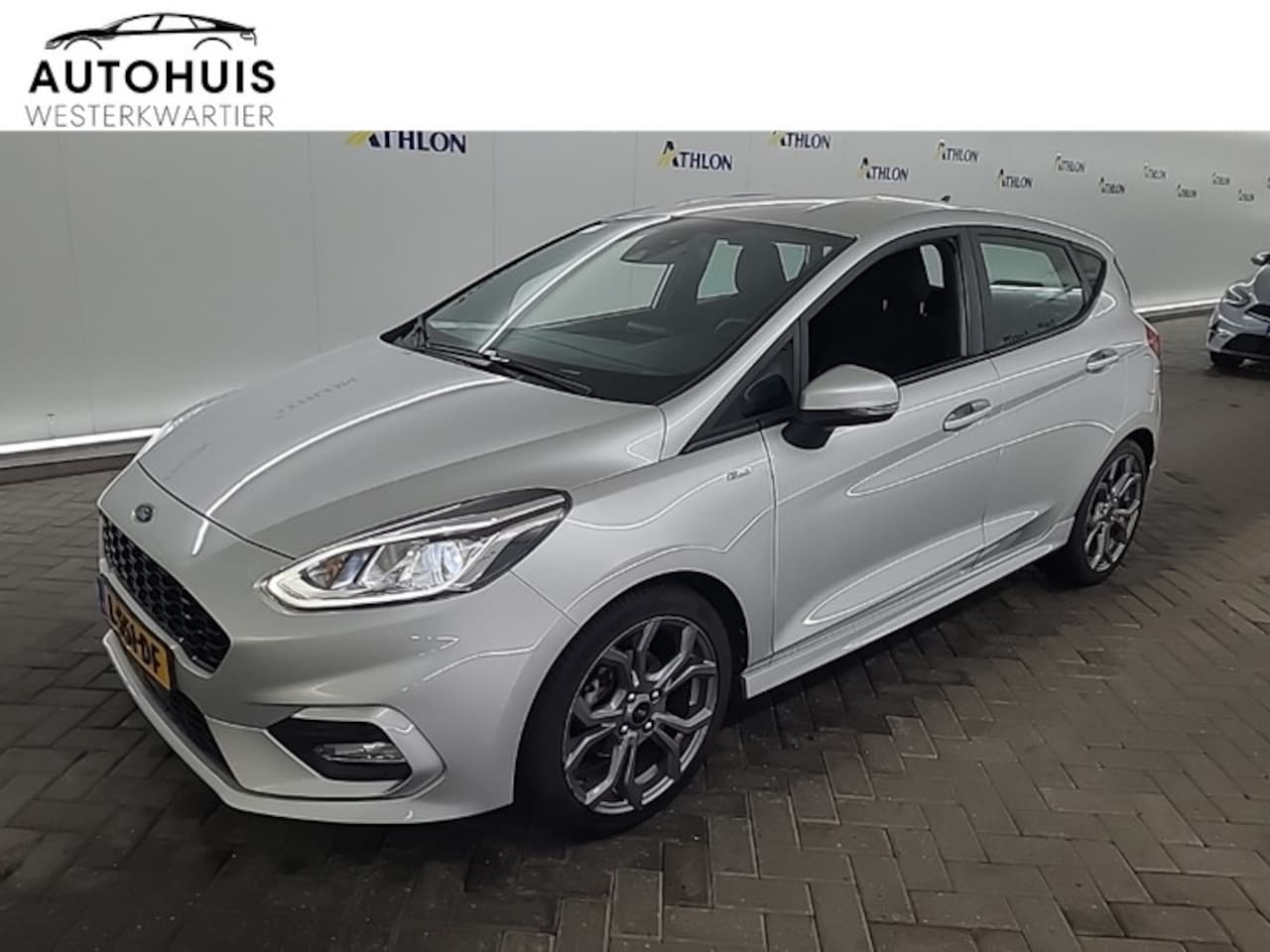 Ford Fiesta - 1.0 EcoBoost 125pk Hybrid ST-Line Winterpakket Navigatie Sportstoelen Apple Carplay - AutoWereld.nl
